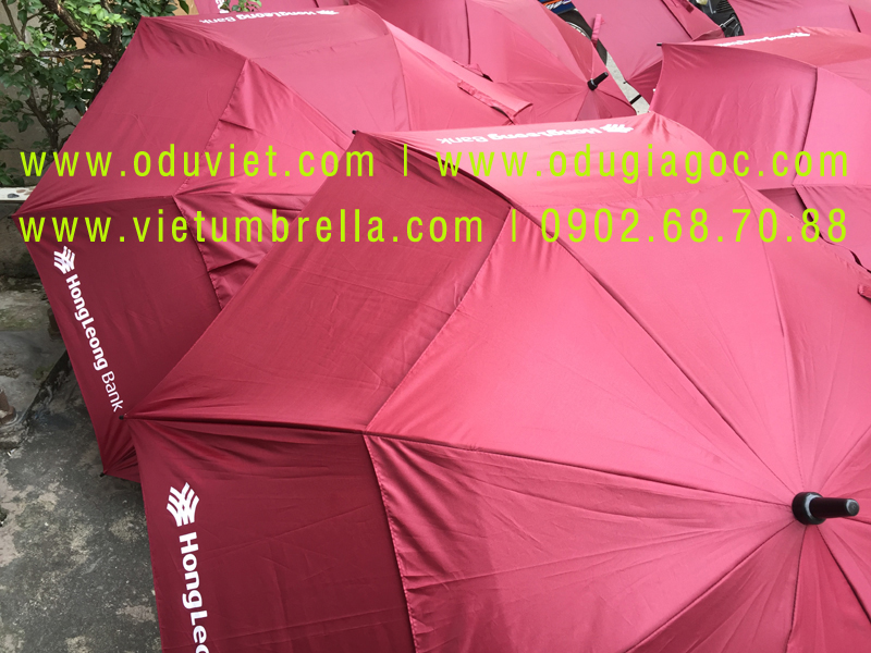 xưởng sản xuất ô dù cầm tay in logo quảng cáo